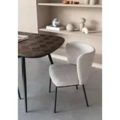 Housecraft Webster Eettafel 118x90 cm Hout Bruin