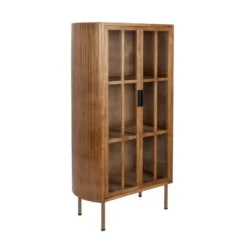 Housecraft Yaz Kast Hoog Hout - Bruin