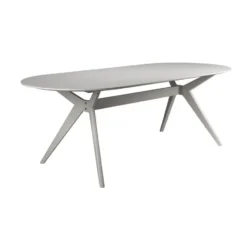 Housecraft Zeme Eettafel Ovaal 220x95 cm Hout Beige