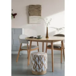 Housecraft Ziggy Poef/ Kruk - Beige
