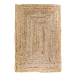 House Nordic Vloerkleed Bombay Jute Naturel 180x120cm