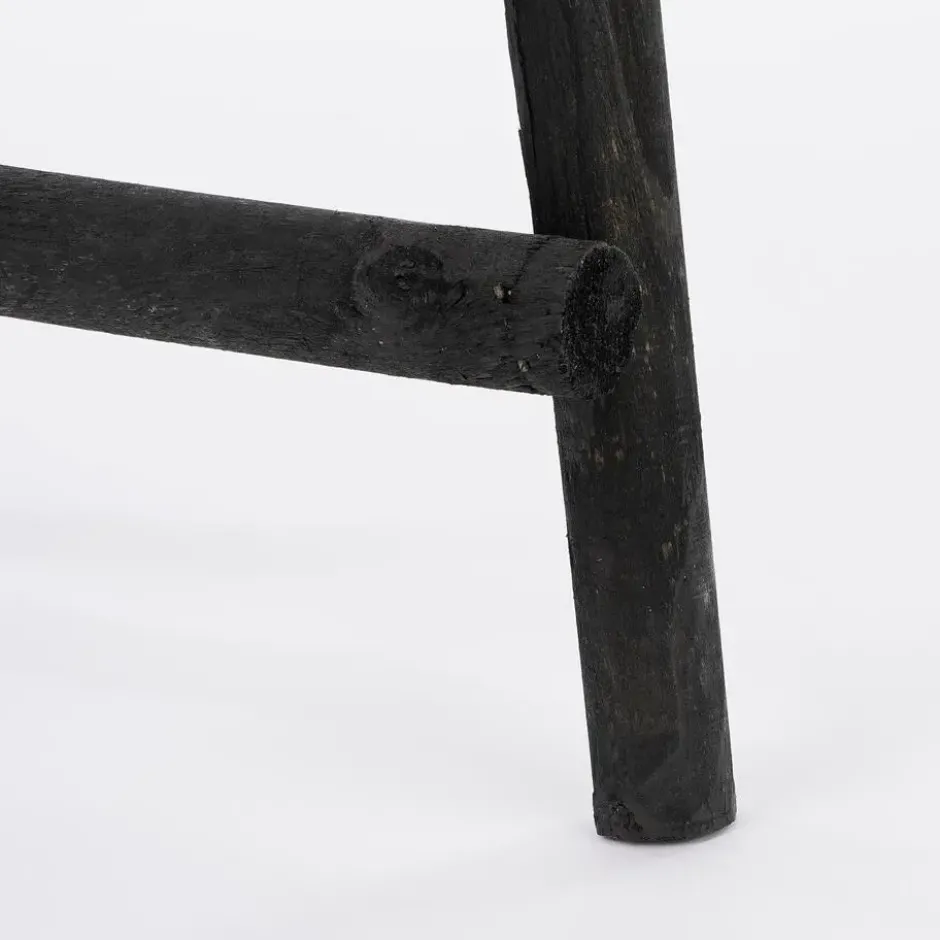 House of Seasons Ladderrek - L29 x B49 x H119 cm - Zwart