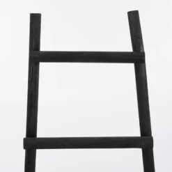 House of Seasons Ladderrek - L29 x B49 x H119 cm - Zwart