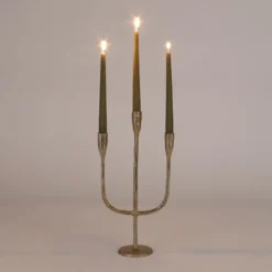 House of Seasons Stretto Kandelaar L21 x B9,5 x H40,5 cm Goud