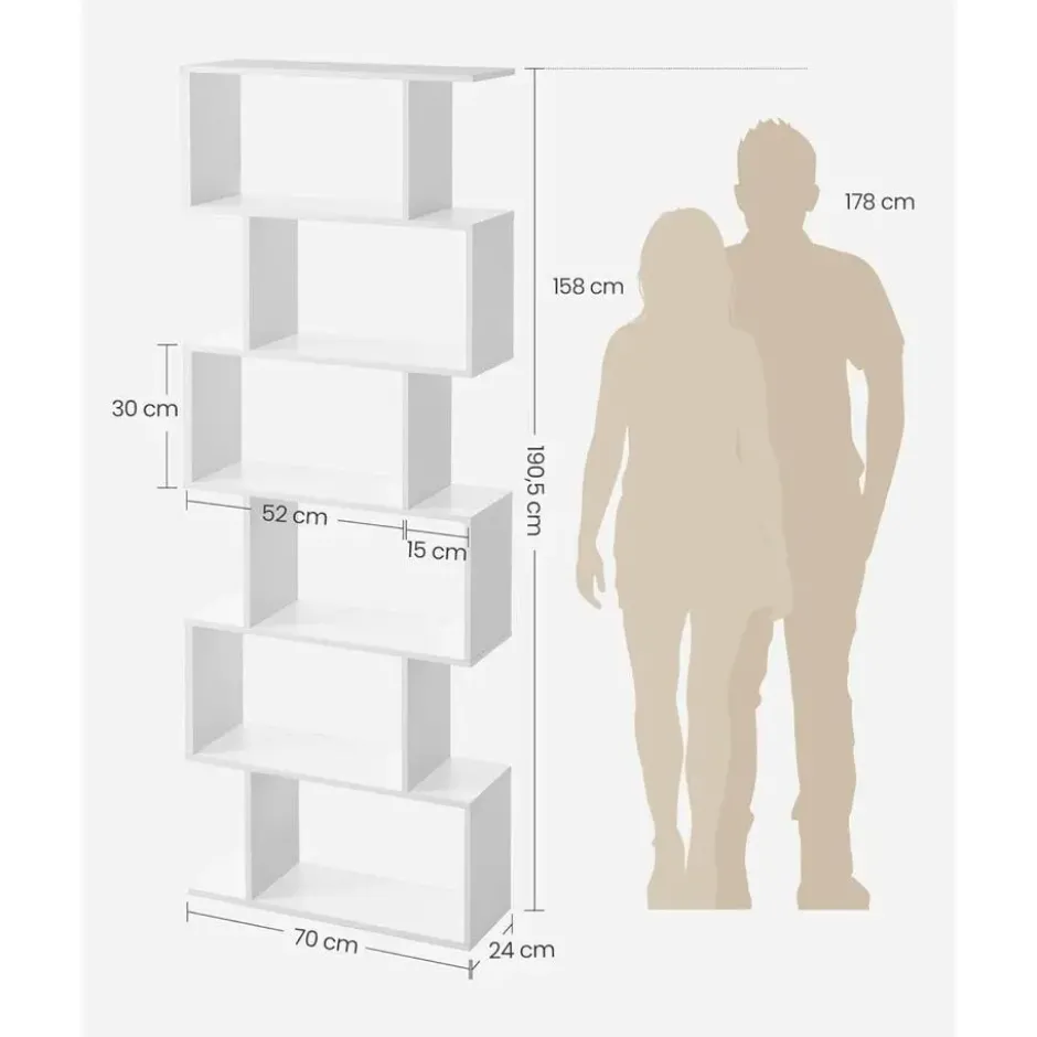 Houten Boekenkast Standaardplank Boekenrek - Boekenkasten