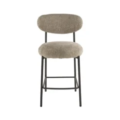 Hoyz Collection - Barstoel Round Verpakt Per 2 - Cargo Zand