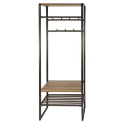 Hoyz Collection - Garderobemeubel Luno 70cm - Drift Brown