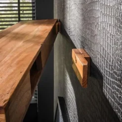 Hoyz Collection - Wandplank Tree 150cm - Acaciahout - M