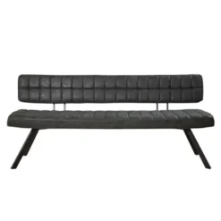 Hoyz - Eetkamerbank 180 cm - Kunstleer - 4 Personen