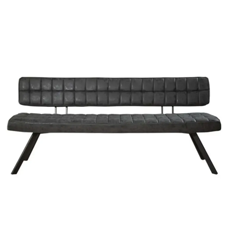 Hoyz - Eetkamerbank 180 cm - Kunstleer - 4 Personen