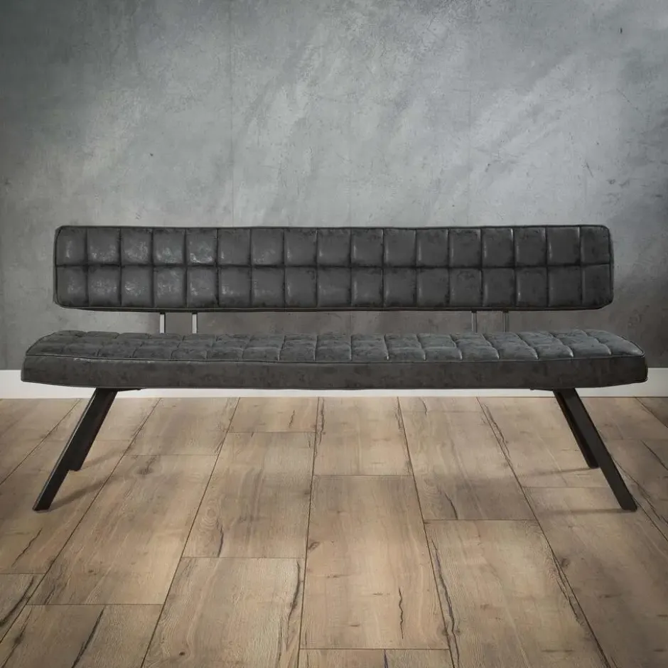Hoyz - Eetkamerbank 180 cm - Kunstleer - 4 Personen