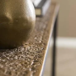 Hoyz - Haltafel iron metallic - Brons antiek