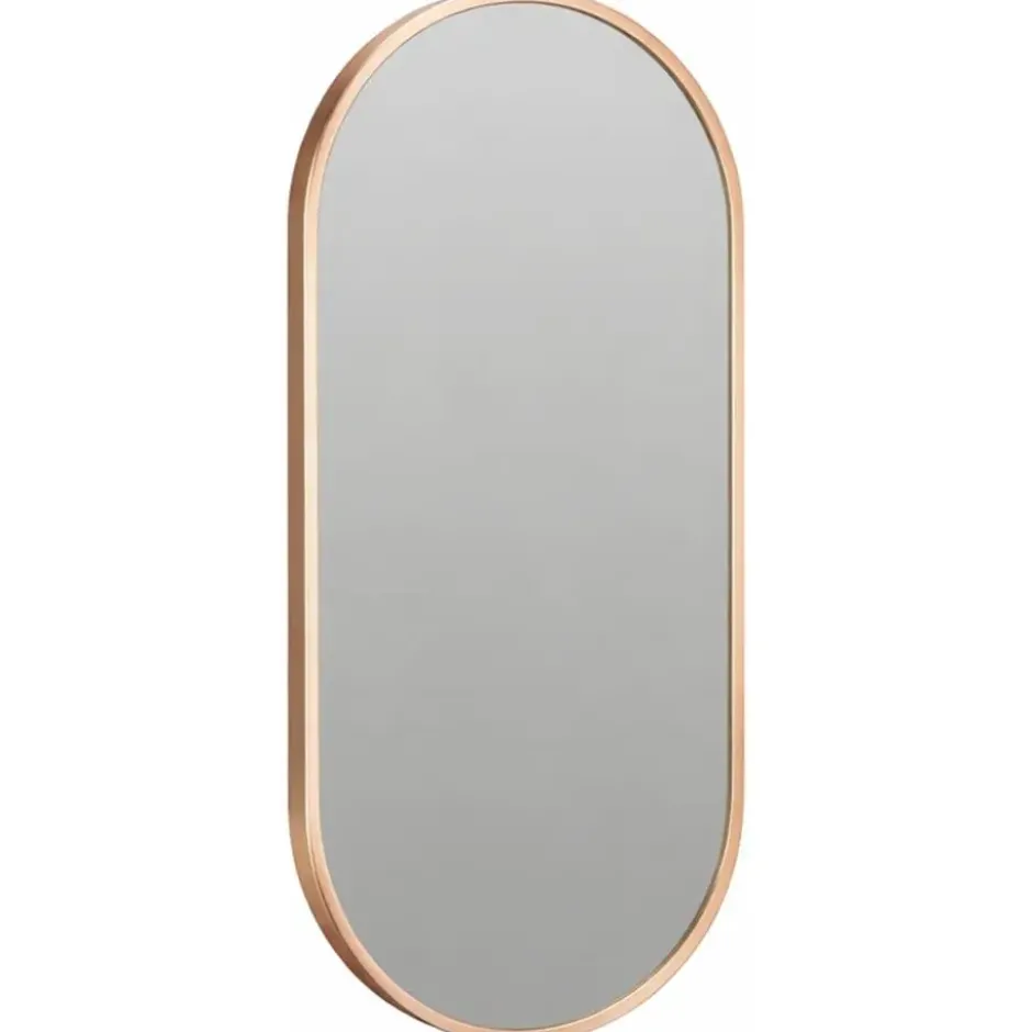 H&S Collection Spiegel Florence - 60 x 30 cm - aluminium - goud