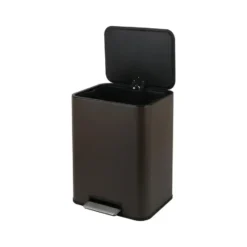 Hunno Pedaalemmer Soft Close - Bruin - 40 Liter