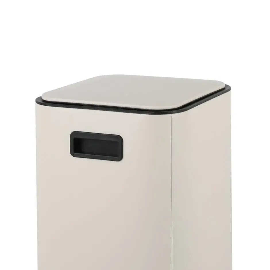Hunno Pedaalemmer - Soft Close - Beige - 30 Liter