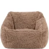 icon Kindersitzakken Teddybeer - Fleece Zitzak - Mokka
