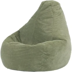 icon Kinderzitzakken Dalton - Corduroy Zitzak - Saliegroen