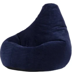 icon Kinderzitzakken Dalton - Corduroy Zitzak - Marineblauw