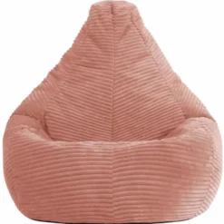 icon Kinderzitzakken Dalton - Corduroy Zitzak - Oud roze