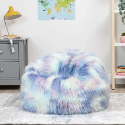 icon Kinderzitzakken - Zitzak van Imitatiebont - Unicorn