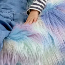 icon Kinderzitzakken - Zitzak van Imitatiebont - Unicorn