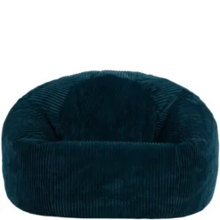icon - Kingston XL Zitzak Fauteuil - Ribfluweel - Blauwgroen