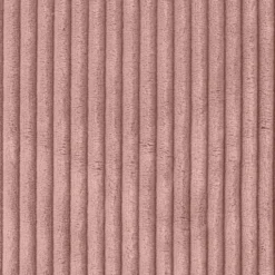 icon - Natalia Kinderzitzak Stoel met Poef - Ribfluweel - Oud roze