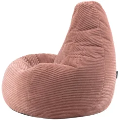 icon Zitzak Dalton - Corduroy Zitzak Volwassenen - Oud roze