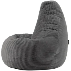 icon Zitzak Dalton - Corduroy Zitzak Volwassenen - Houtskool