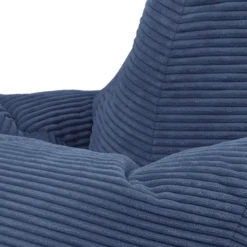 icon Zitzak Dalton - Corduroy Zitzak Volwassenen - Denimblauw