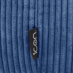 icon Zitzak Dalton - Corduroy Zitzak Volwassenen - Denimblauw