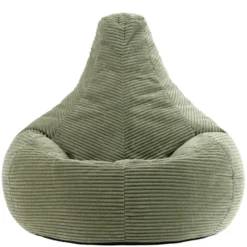 icon Zitzak Dalton - Corduroy Zitzak Volwassenen - Saliegroen