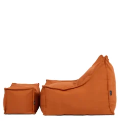 icon Zitzak en Poef Alto - Zitzak Fauteuil Buiten - Oranje