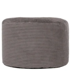icon Zitzak en XL Poef Natalia - Corduroy Zitzak - Houtskool