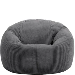 icon Zitzak Kingston - Corduroy Zitzak Volwassenen - Houtskool