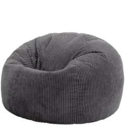 icon Zitzak Kingston - Corduroy Zitzak Volwassenen - Houtskool
