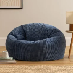 icon Zitzak Kingston - Corduroy Zitzak Volwassenen - Denimblauw
