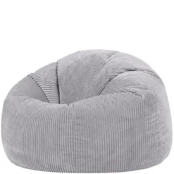 icon Zitzak Kingston - Corduroy Zitzak Volwassenen - Grijs