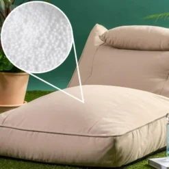 icon Zitzak Lounger Nova - Olefin Zitzak Buiten - Beige