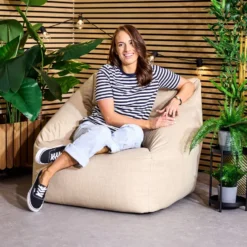 icon Zitzak Natalia - Zitzak Fauteuil Buiten - Beige