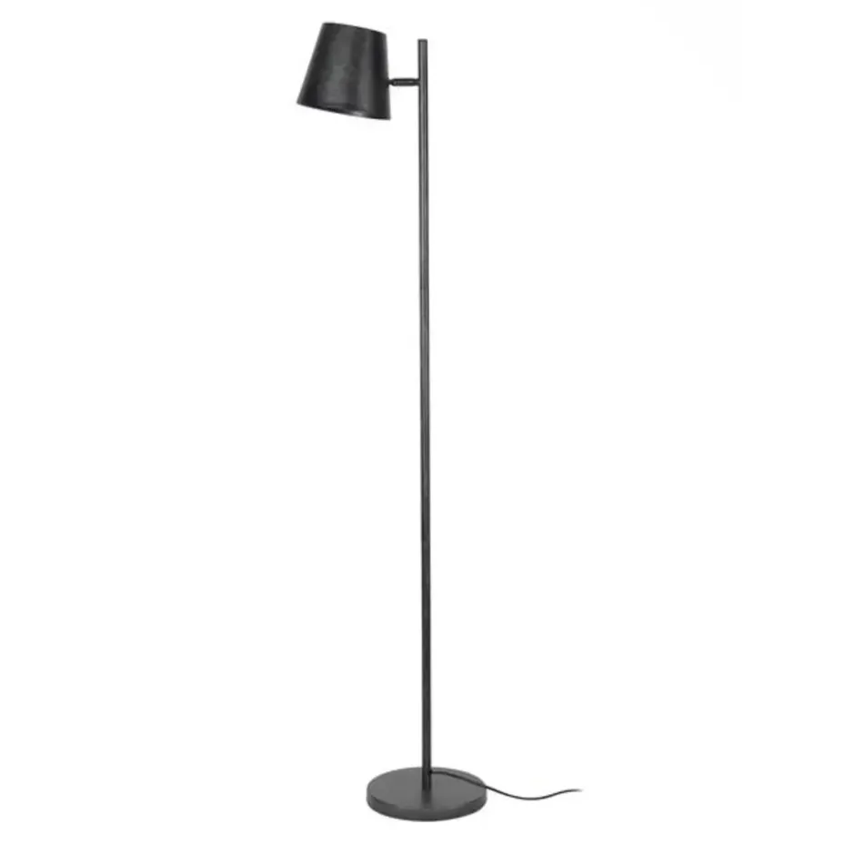Industriële vloerlamp Sienna metaal antraciet - 157x37x157 cm - Metaal - Grijs