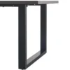 Interiax Eettafel 'Oliver' 180 cm Decor Donkerbruin