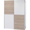 Interiax Kledingkast 'Emma' - Sonoma Eik- Schuifdeurkast - 195x170x57.5 cm