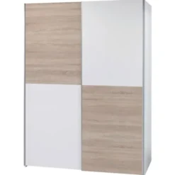 Interiax Kledingkast 'Emma' - Sonoma Eik- Schuifdeurkast - 195x170x57.5 cm
