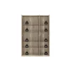 Interiax Kledingkast 'Mila' - Sonoma Eik - 3 Deurs - 180x120x42 cm