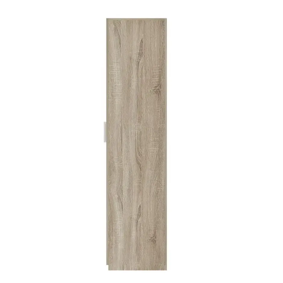 Interiax Kledingkast 'Mila' - Sonoma Eik - 3 Deurs - 180x120x42 cm