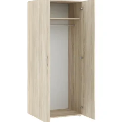 Interiax Kledingkast 'Verona' - 2 Deuren - Sonoma Eik - 179x74x51,9cm