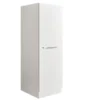 Interiax WASHWALL 'Mary' Wasmachine Opbergkast Wit - 162x50x67.5 cm