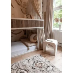 Interieur05 Berber Vloerkleed Ikat grijs/beige - 150 x 80 cm