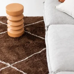 Interieur05 berber vloerkleed Nea roest/creme - 330 x 240 cm
